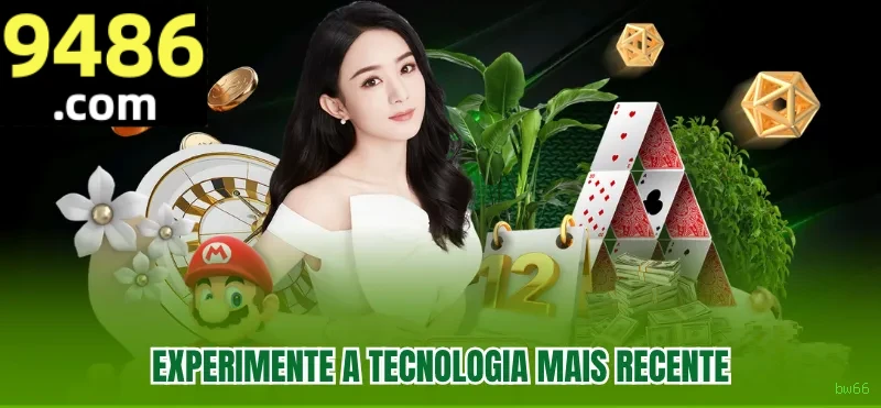 Imagem promocional do cassino online da bw66 mostrando jogos ao vivo